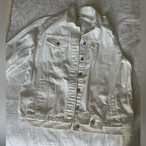 Madewell Classic White Jean Jacket